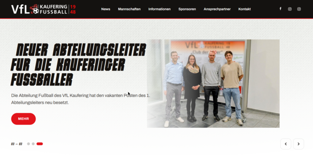Unsere neue Website ist online !
